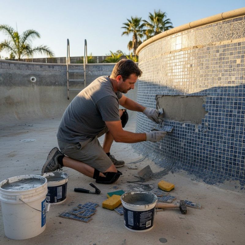 Pool Tile Installation