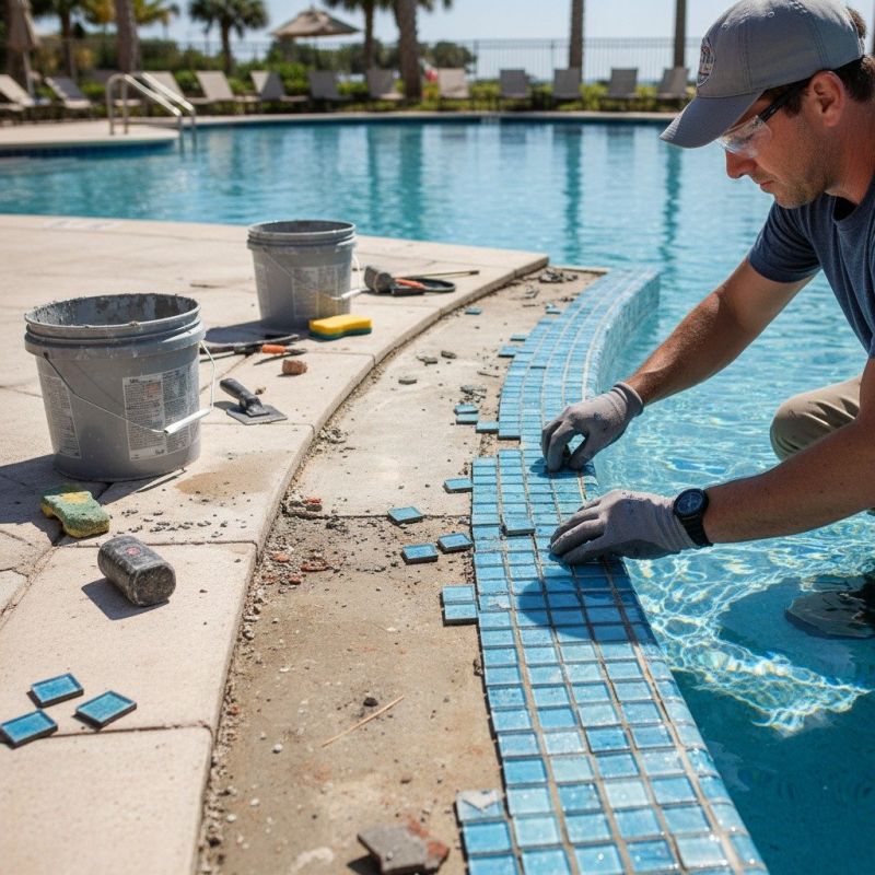 Pool Tile Installation